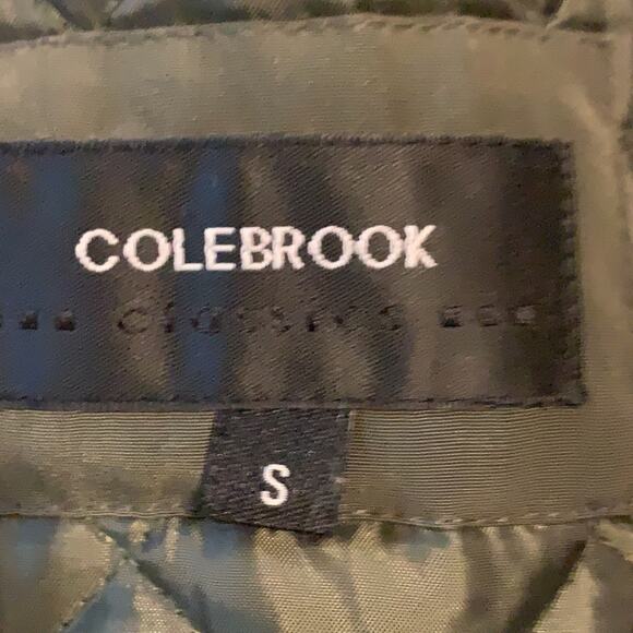 Colebrook Classics Quilted Army Green Jacket Size Small Women's - Picture 6 of 7